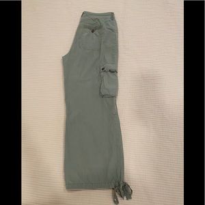 Pilcro wide legged cargo pants